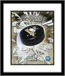 Pittsburgh Penguins NHL Framed 8x10 Photograph Team Logo and Hockey Puck
