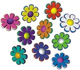 Produkt-Bild: Autoaufkleber, Blumendesign: Mini Flowers 06 - 46 St&uuml;ck - bunt gemischt!