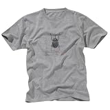 Bear Grylls Men's Beetle Short Sleeve Tee (Grey Marl, Medium)