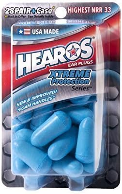 HEAROS Xtreme Protection Series Ear Plugs, Blue, 28 Pair by DAP World