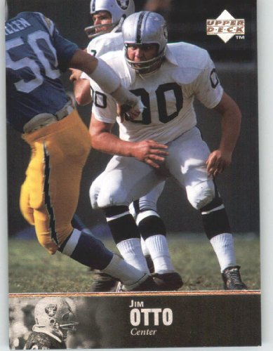 1997 Upper Deck Legends #57 Jim Otto - Oakland Raiders (Football Cards)