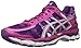 ASICS Women's Gel Kayano 22 Running Shoe, Purple/Silver/Pink Glow, 5 M US