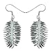 Handmade Fashion Sterling Silver women Earrings 1.75 inches
