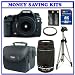 Pentax K20D 14.6MP Digital SLR Camera w/ DA 18-55mm f/3.5-5.6 AL II Lens w/ Pentax 75-300mm F4.5-5.8 SMCP-FA J AL Zoom Lens + Willoughbys 8GB SDHC Pro Bundle Package