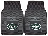 Nifty 8773 NFL-New York Jets Vinyl Universal Heavy Duty Fan Floor Mat