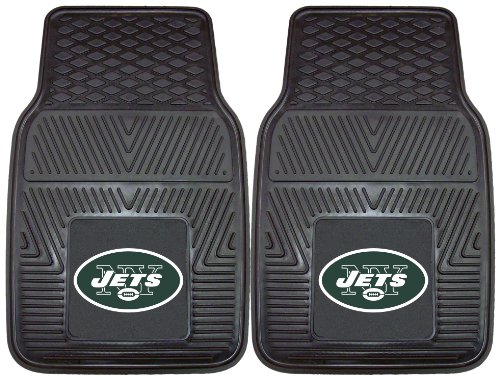 Nifty 8773 NFL-New York Jets Vinyl Universal Heavy Duty Fan Floor Mat
