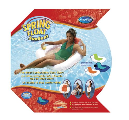 Spring Float SunSeat - Blue/Aqua by Swimways