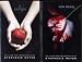 TWILIGHT and NEW MOON 2 books by Stephenie Meyer (2006 and 2008 First Trade Paperback Editions, The First and Second books in the Twilight Series)