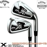 Callaway�i�L�����E�F�C�jX 22 TOUR �A�C�A�� NS950GH �X�`�[���V���t�g���� 6�{�Z�b�g�i��5?PW�j