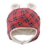 ニシキ P9232 Bon chou chou ボンシュシュ 耳付き帽子 46-48 R・レッド