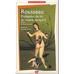 Profession de foi du vicaire savoyard