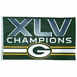 NFL Green Bay Packers Super Bowl Champs 3-by-5 foot Flag