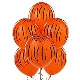 Mayflower Distributing - Jungle Tiger Stripes Latex Balloons