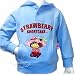 Strawberry Shortcake Embroidered Blue Sweatshirt