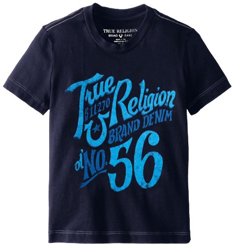 True Religion Kids Boys 2-7 Team Classic Tee