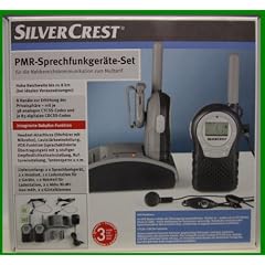 Walkie Talkie-Set mit 2 PMR-Funkger�ten 8Kanal, 8km Reichweite