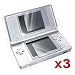 51tConw4qIL. SL75 Cheap Price Nintendo Ds Lite Retail Packing Premium Reusable LCD (Upper and Lower Screens ) Screen Protector with Lint Cleaning Cloth By