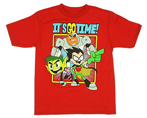 Teen Titans It's Go Time Youth Boy's T-Shirt