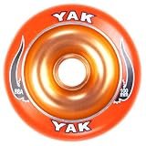 YAK Scat II Metal Core Wheel Orange 100mm