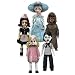 Mezco Toyz Living Dead Dolls Zombies Series 22 Set of 5 Figures Goria, Menard, Roxie, Ava Peggy Goo