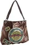 Kathy van Zeeland Globetrotter H55605, Sac &agrave; main femme - Marron-TR-EB