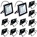 10-Pack 50W LED High Quality Floodlight,Low-energy Warm White Spotlight,IP65 Waterproof Outdoor&Indoor Security Flood Light Landscape Lamp