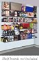 Quick - Shelf Hangers Six Shelf 16" Deep Ceiling Mount Shelving Unit