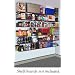 Quick - Shelf Hangers Six Shelf 16" Deep Ceiling Mount Shelving Unit