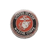 U.S.Marine Corps Military Collar/lapel Pins/tie Tac Gold tone