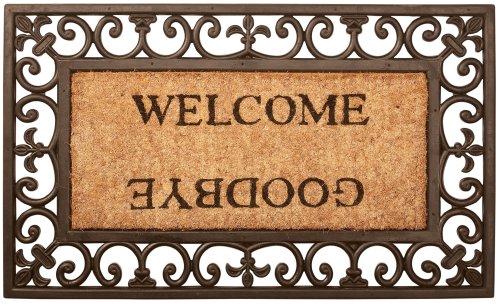 Esschert Design Welcome/Goodbye Door Mat - Rectangle