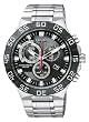 Citizen #AT2090-51E Men's Eco Drive Stainless Steel Black Dial 100M Chronograph Watch