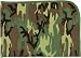 Woodland Camouflage Military Infant Baby Receiving Blanket
