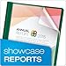 Oxford Premium Clear Front Report Covers, Dark Green, Letter Size, 25 per box (58817)