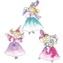 Wallies 12198 Princess Fairies Wallpaper Cutout