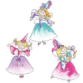 Wallies 12198 Princess Fairies Wallpaper Cutout