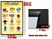 FRAMED MR MEN LITTLE MISS NICK NAMES LIST GRID NEW POSTER FR 9532
