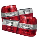 BMW E34 518I 525I 530I 88-95 Altezza Tail Lights - Red Clear