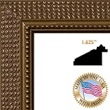 20x30 / 20 x 30 Dark Gold (Red) Custom Picture Frame - Brand NEW .. 1.625'' wide