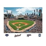 MLB Detroit Tigers Inside Comerica Park Mural Wall Graphic