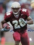Willie Reid Florida State Seminoles Autographed 8x10 Photograph