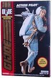 GI Joe Year 1993 Commemorative Collection 4 Inch Tall Action Figure - Air Force Fighter Action Pilot with Pilot Helmet, Pistol, Rifle and Real Working Parachute
