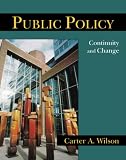 Public Policy: Continuity and Change