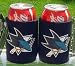 2 San Jose Sharks Beer Can Holders Koozies NHL