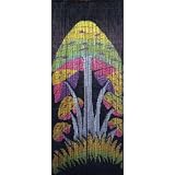 Mushrooms Bamboo Door Curtain