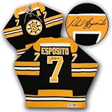 Phil Esposito Boston Bruins Autographed/Hand Signed Stanley Cup Jersey