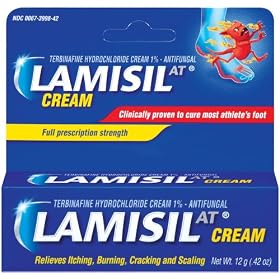 Click here to buy Lamisil Athlete's Foot Cream, 12-Grams by Lamisil.