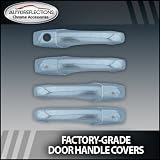 2007-2012 Dodge Caliber Chrome Door Handle Covers (4dr w o passenger keyhole) 