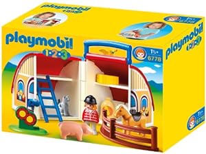 Playmobil - 6778 - Jeu de Construction - Ferme Transportable
