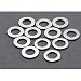 Washers 3x6mm, Metal (12)