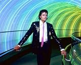 Michael Jackson - pink tie by Unknown. CANVAS ROLLED. 10.00 inches width by 8.00 inches height. Highest Quality Art Poster Print